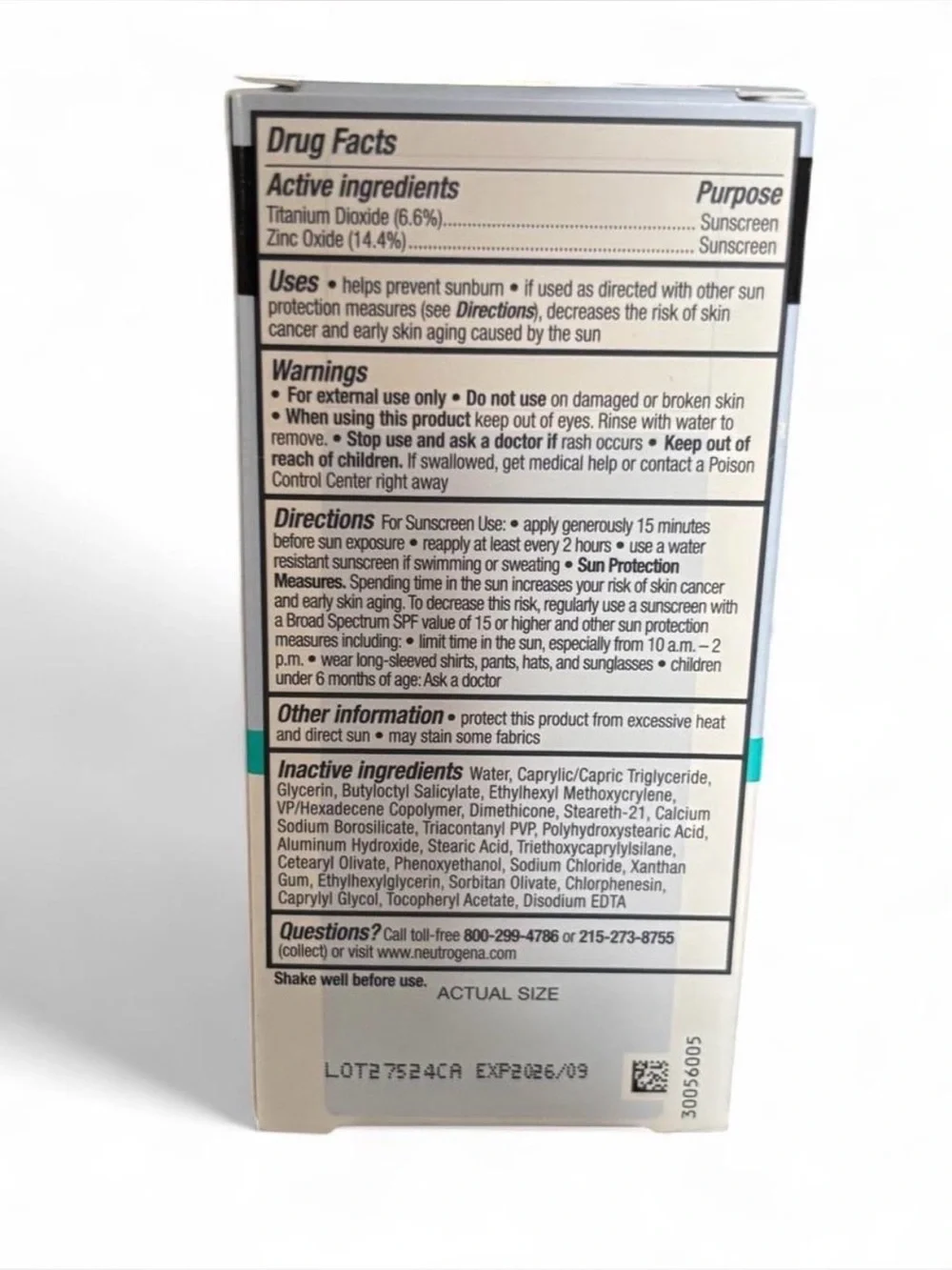 Neutrogena Ultra Sheer Face Liquid Sunscreen SPF 70